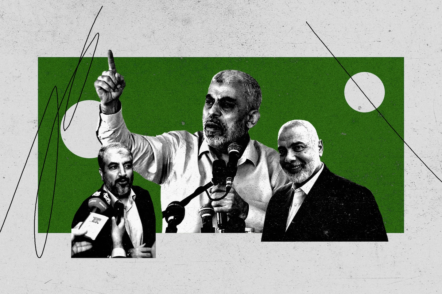 Hamas’s top leaders include Yehiya Sinwar, Ismail Haniyeh and Mohammed Deif