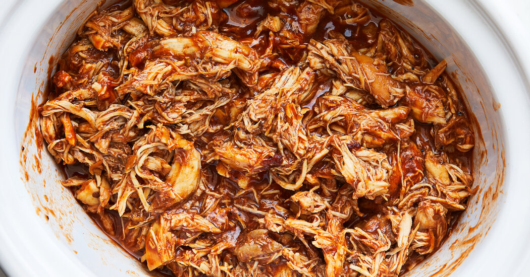 Slow-Cooker Barbecue Chicken for Slow Summer Days