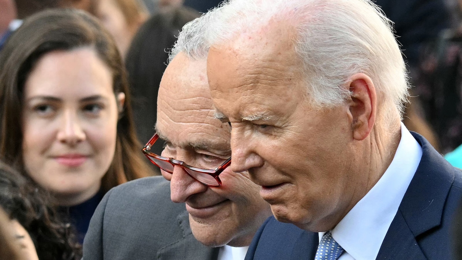 Schumer, Jeffries privately urged Biden to step aside in 2024 election: Sources