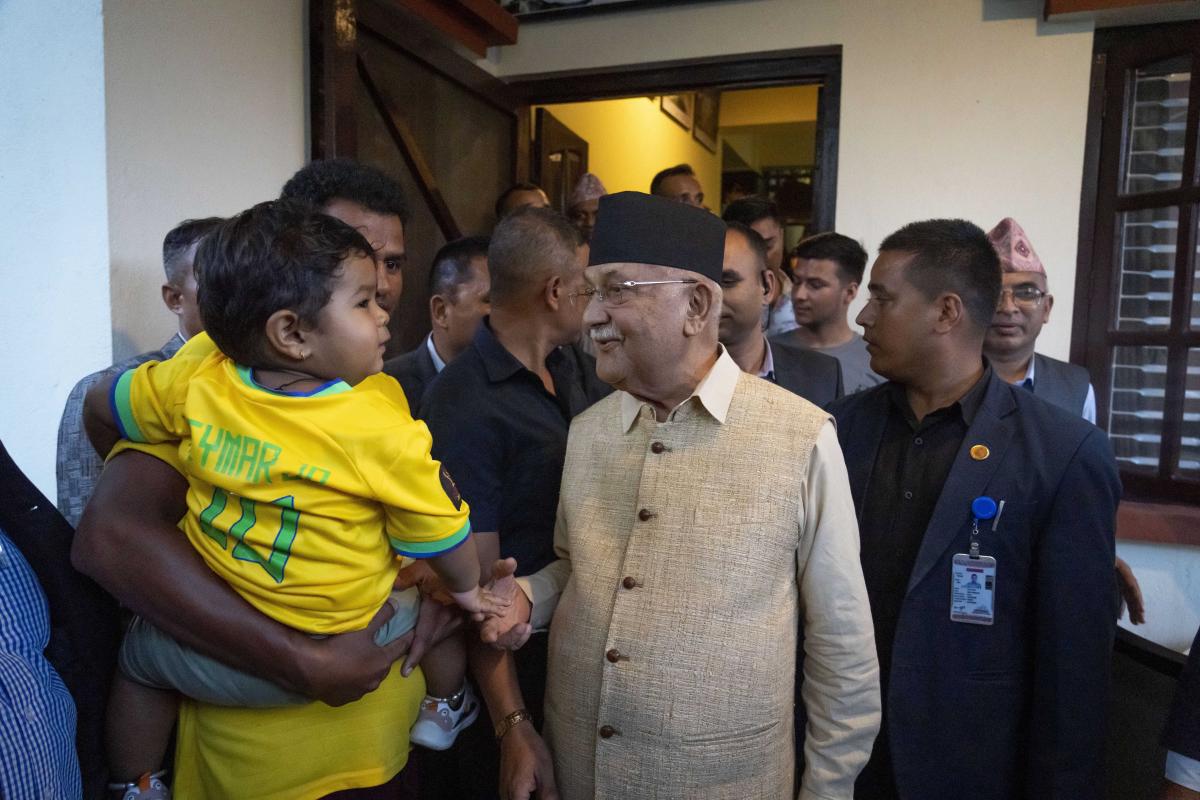 Nepal’s new prime minister has taken the oath of office at a ceremony in Kathmandu