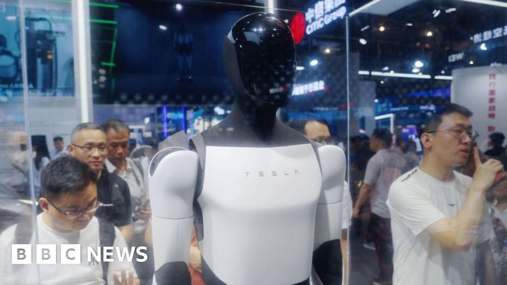 Elon Musk says Tesla will start using humanoid robots next year