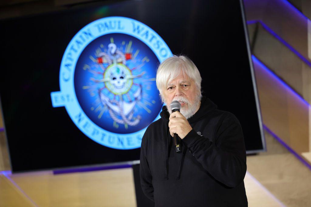 Paul Watson speaks onstage during the The Invisible War In Our Oceans discussion in West Hollywood last year