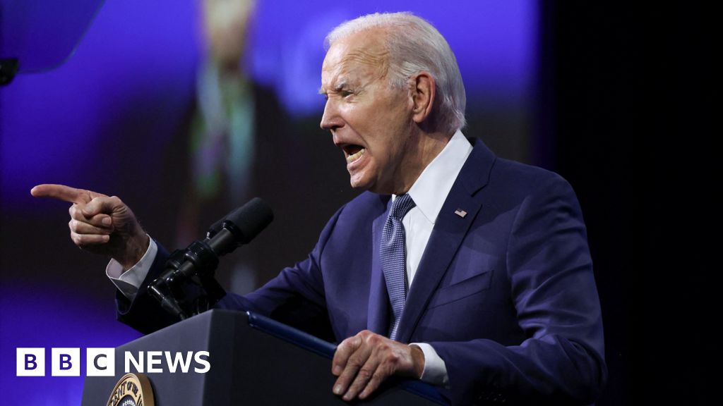 Biden calls for assault rifle ban