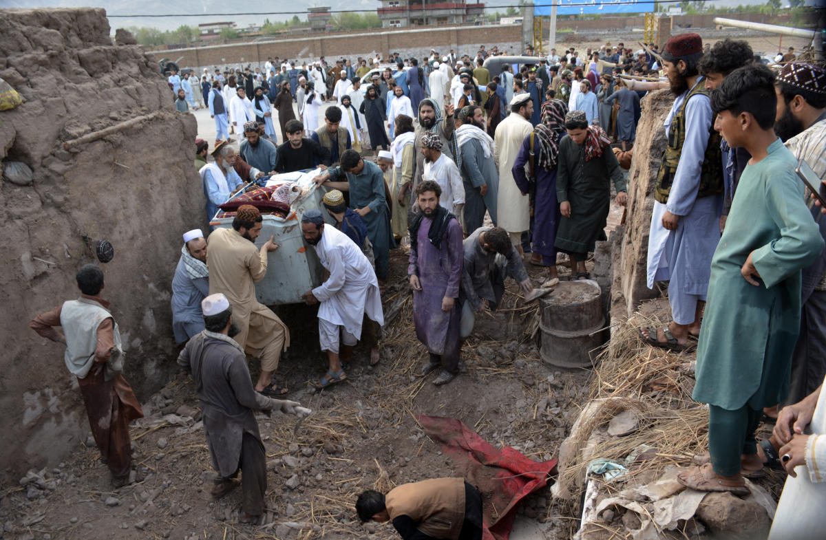 35 people die in a storm that brought heavy rainfall to eastern Afghanistan, Taliban official says