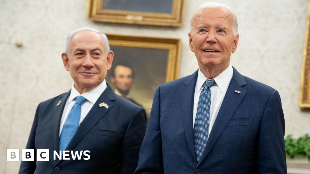 Netanyahu hails '50 years of support' from Biden at White House