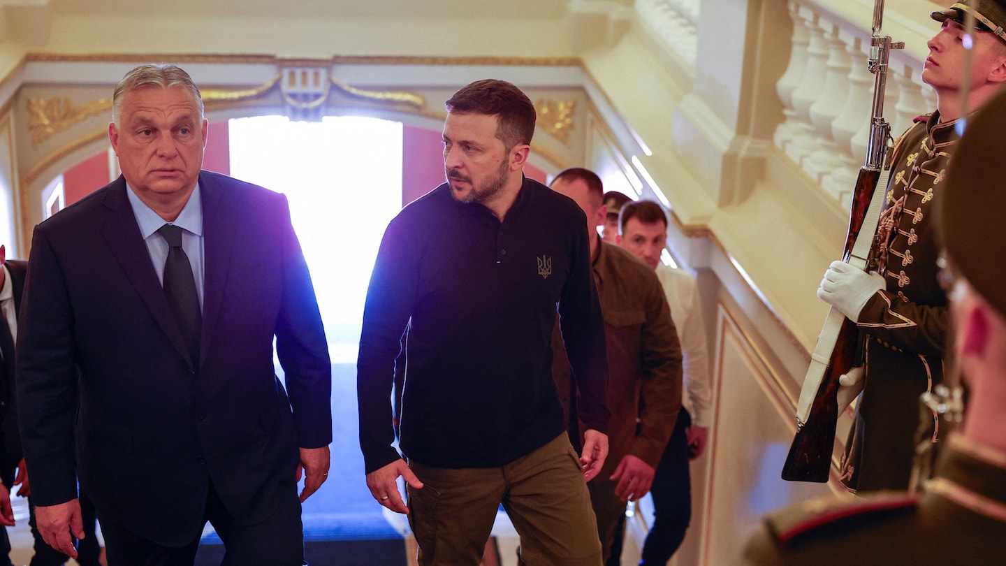 Orban visits Zelensky in Ukraine