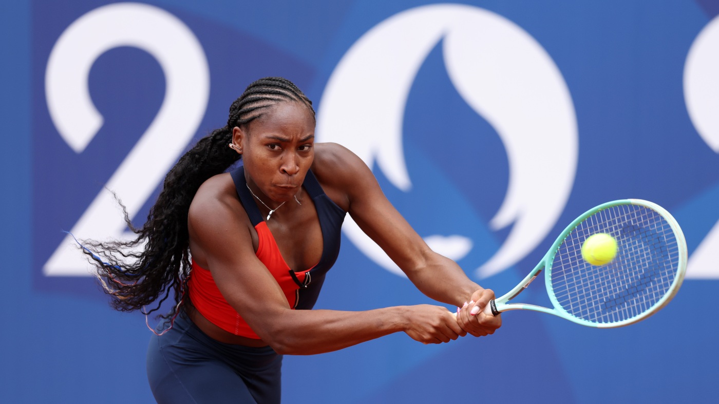 Tennis star Coco Gauff will carry the U.S. flag at the Olympic opening ceremony : NPR