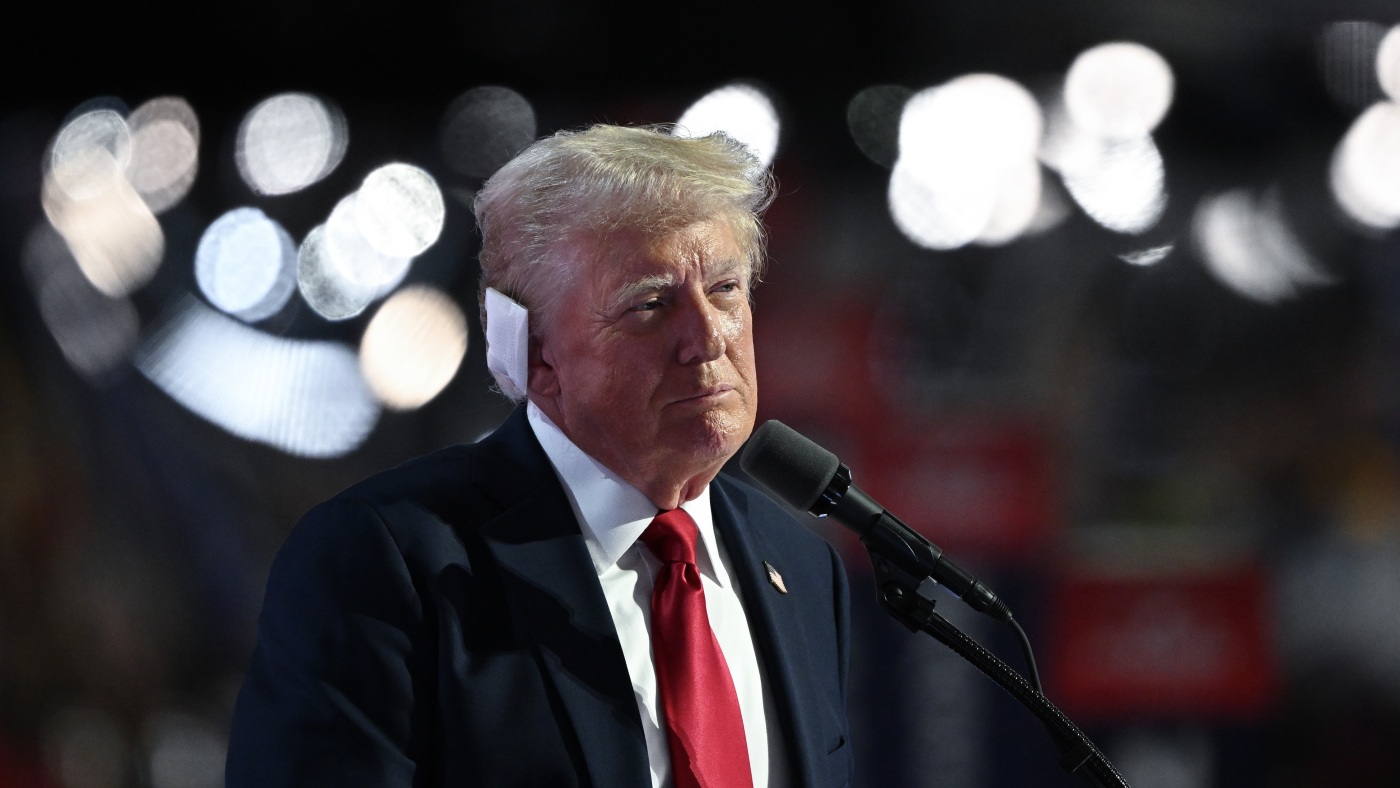 Trump recounts details of assassination attempt at rally : NPR