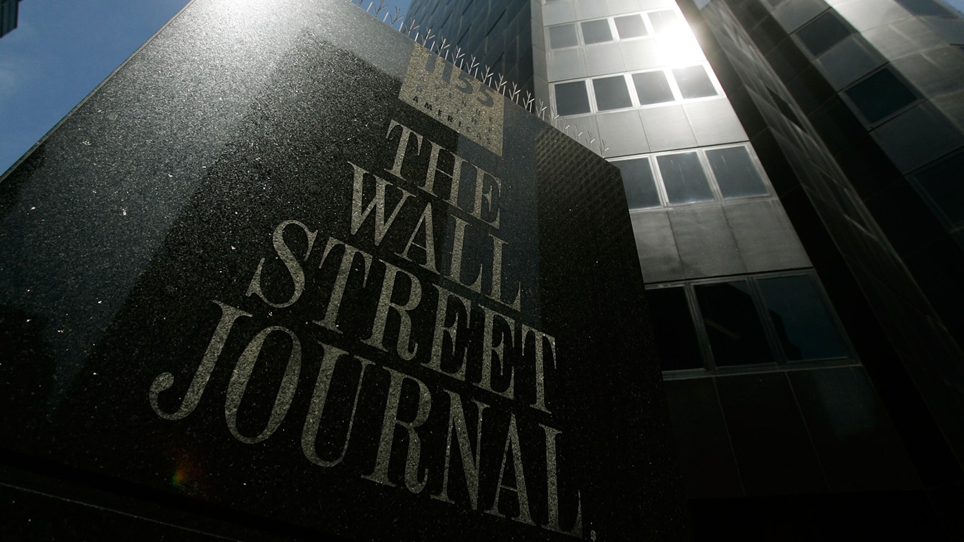 ‘Wall Street Journal’ sued by star reporter for discrimination : NPR