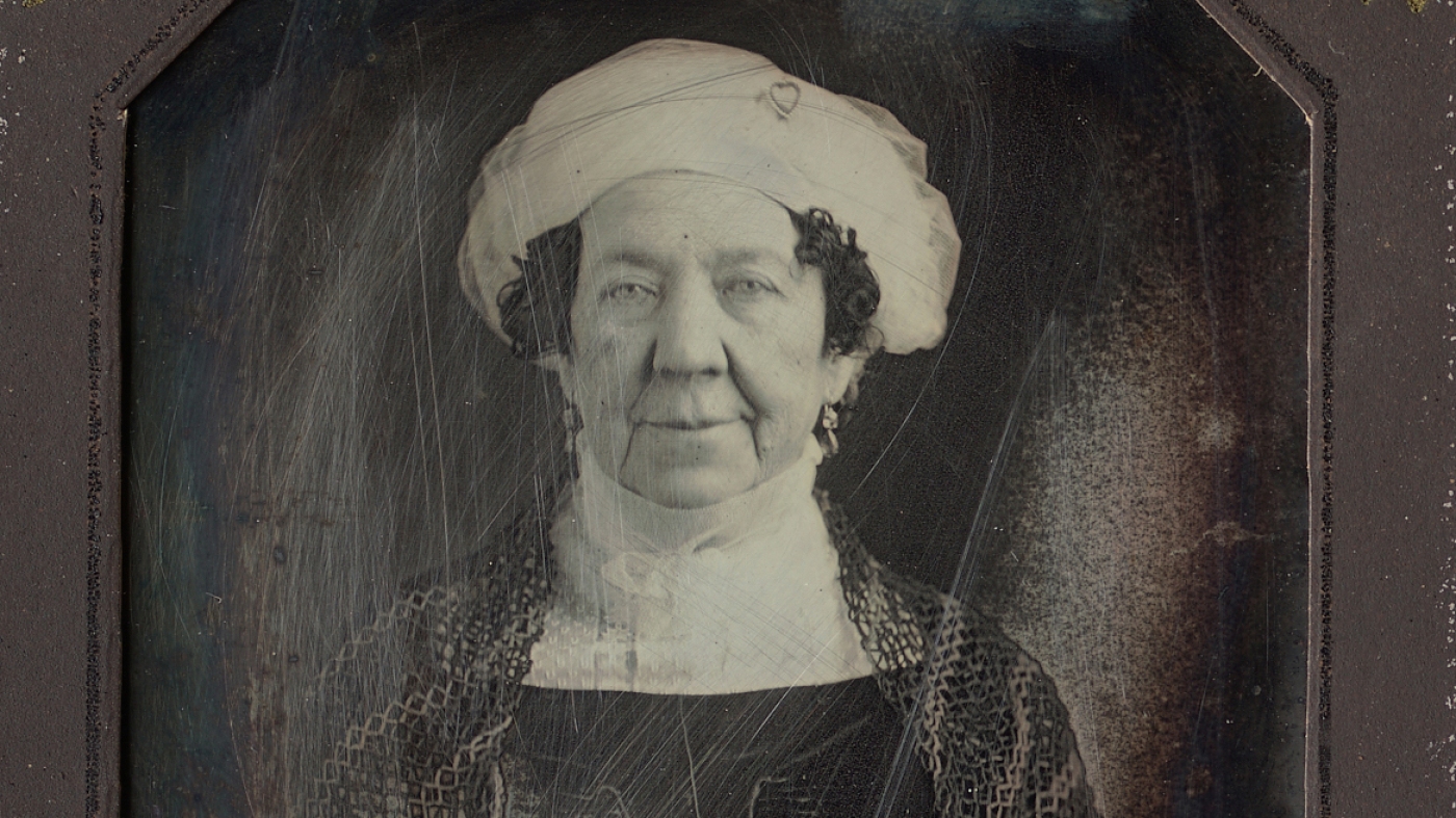 A photo of Dolley Madison may be the first showing a first lady : NPR