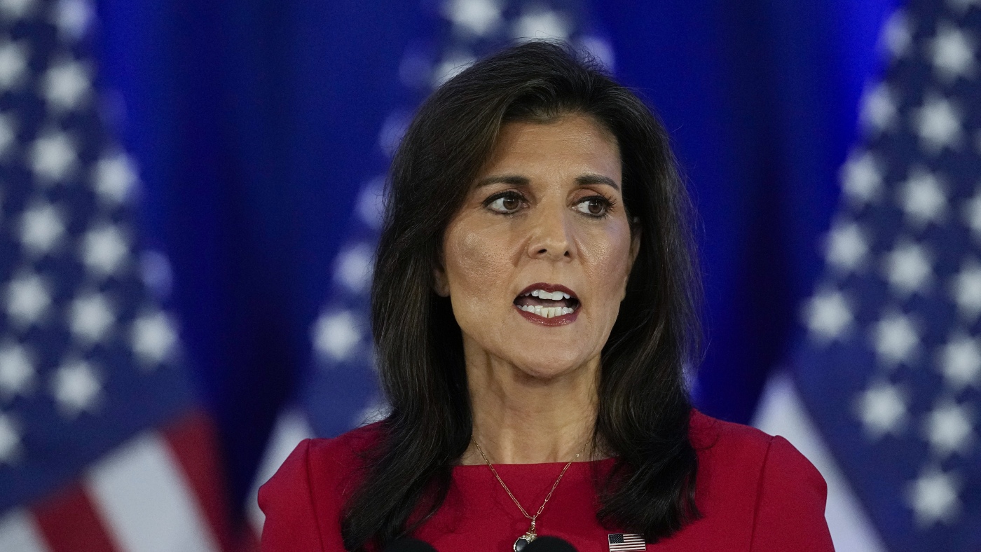 Nikki Haley 'releases' her delegates to the RNC so they can back Trump : NPR