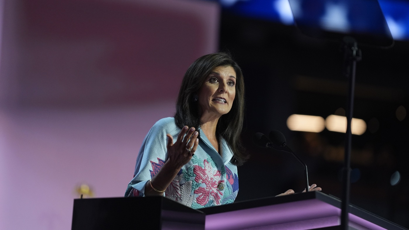 Haley sends cease and desist letter to anti-Trump group using her name : NPR