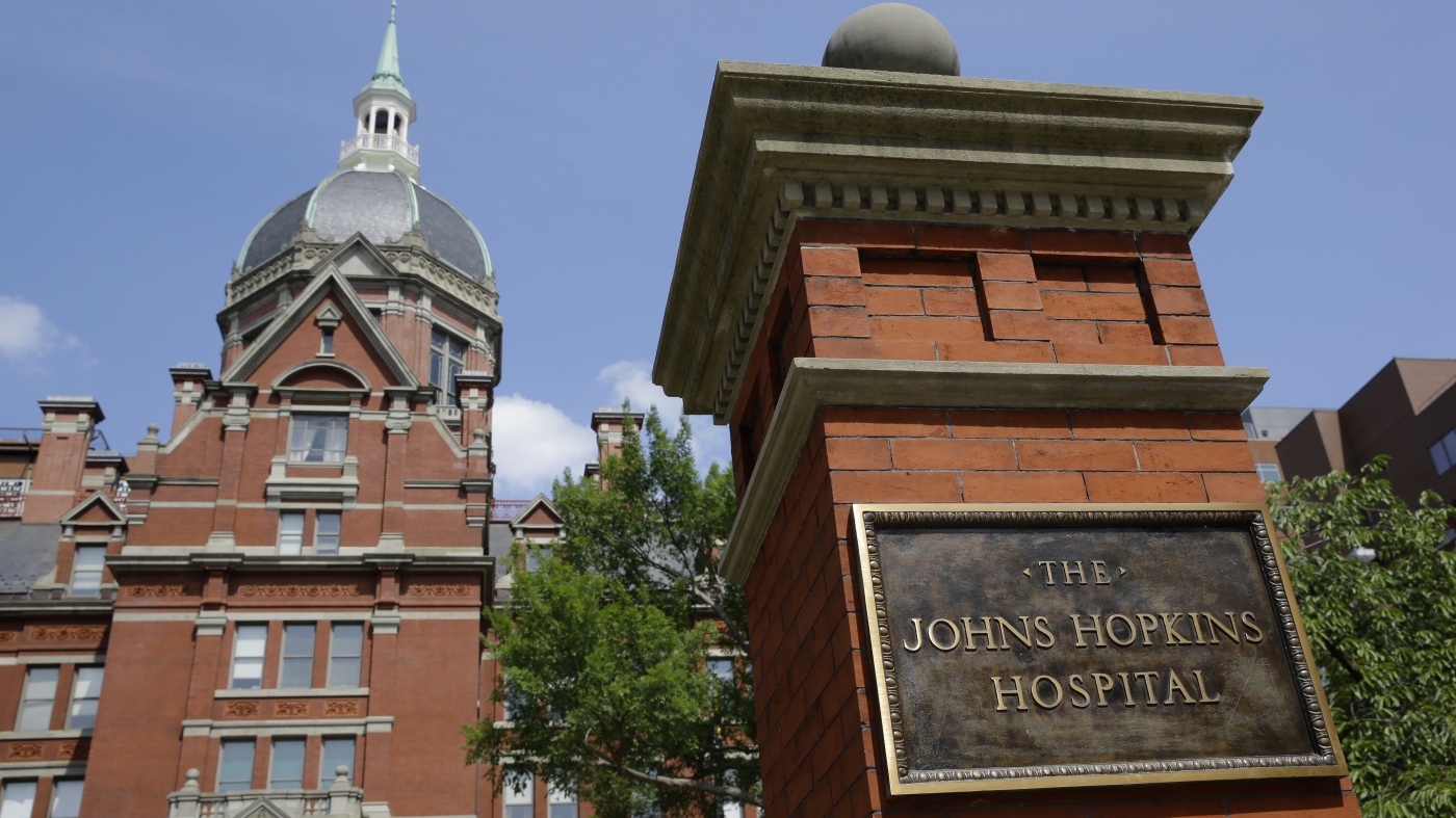 Most Johns Hopkins med school students will get free tuition due to donation : NPR