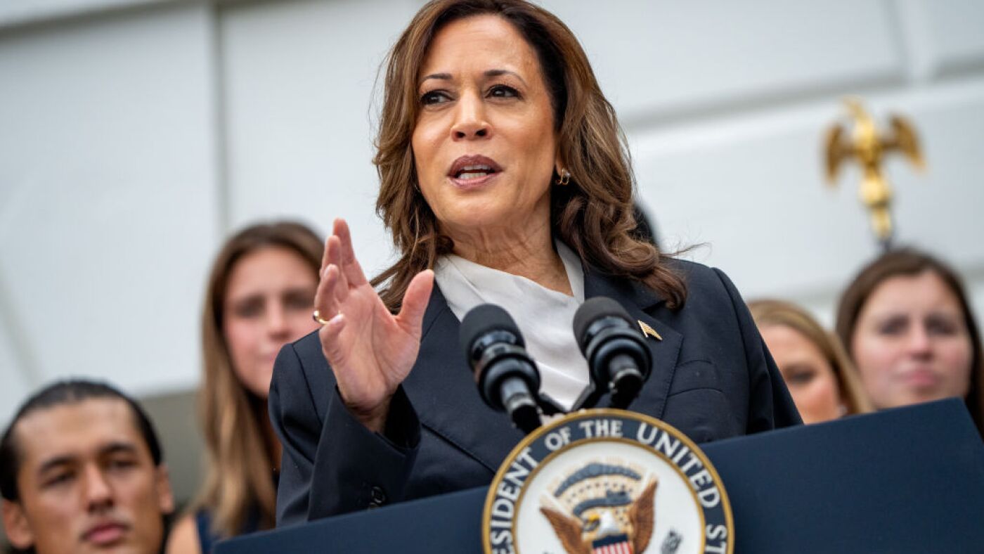 Harris 'proud' of delegate support as DNC schedules virtual vote : NPR