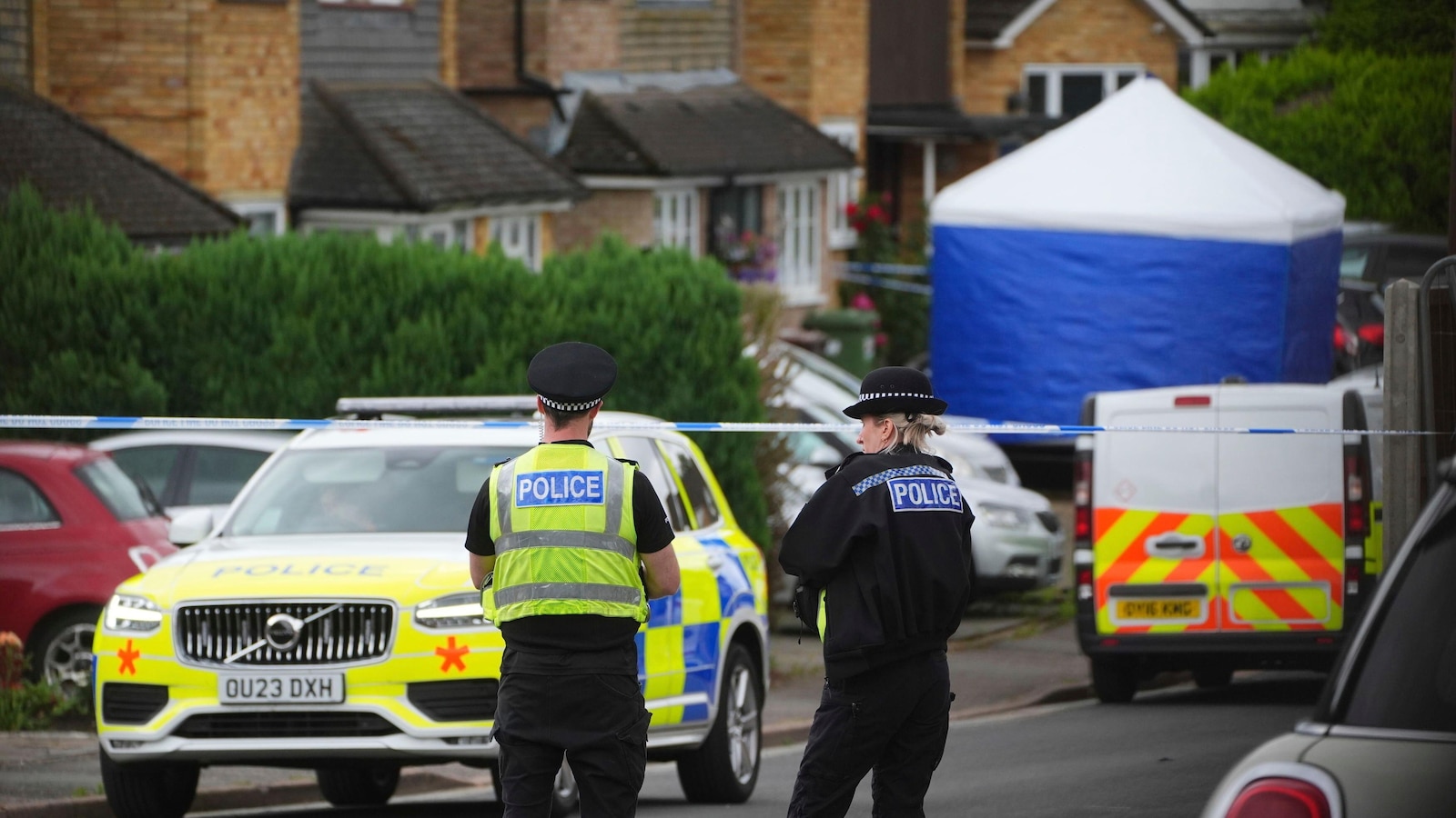 Man suspected of killing family of BBC radio commentator has been found, police say