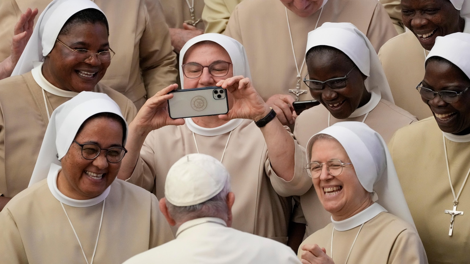 Pope urges religious orders to pray for new priests and nuns as their numbers continue to fall