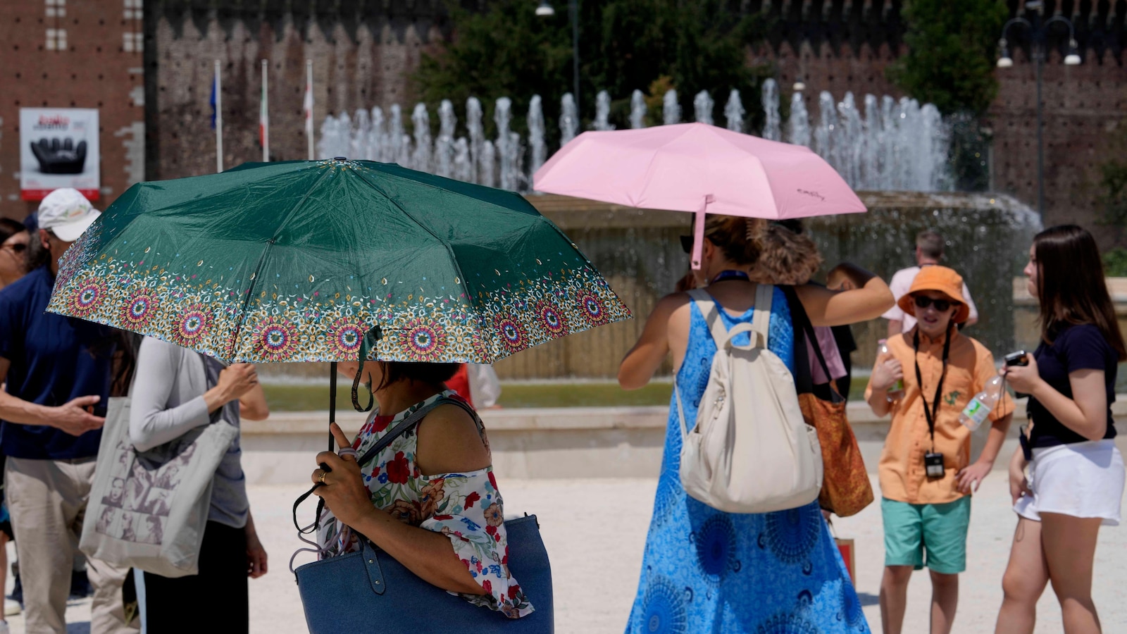 'Hellishly hot' southern Europe bakes under heat wave as temperatures top 104F