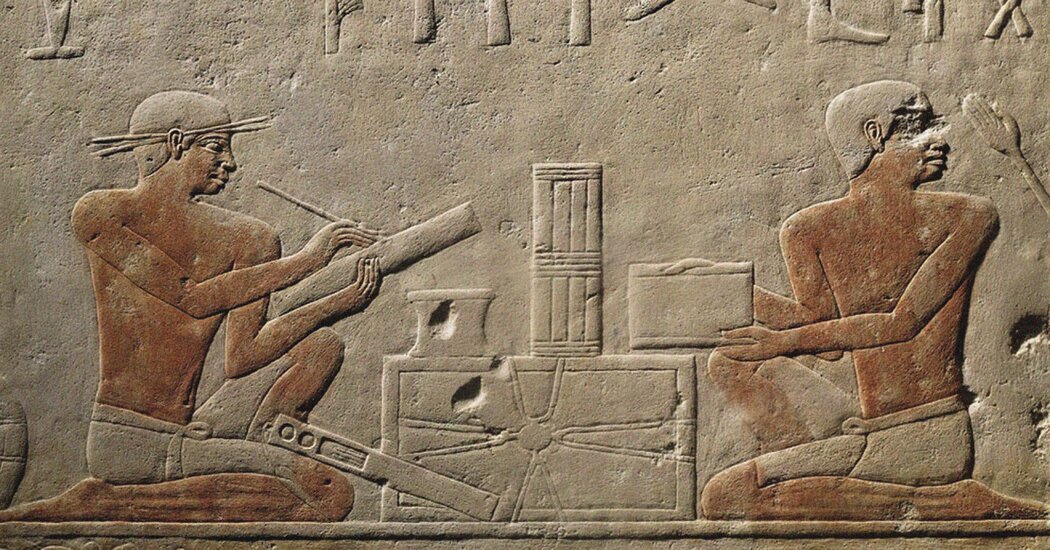 Ancient Egyptian Scribes Suffered Ergonomic Injuries