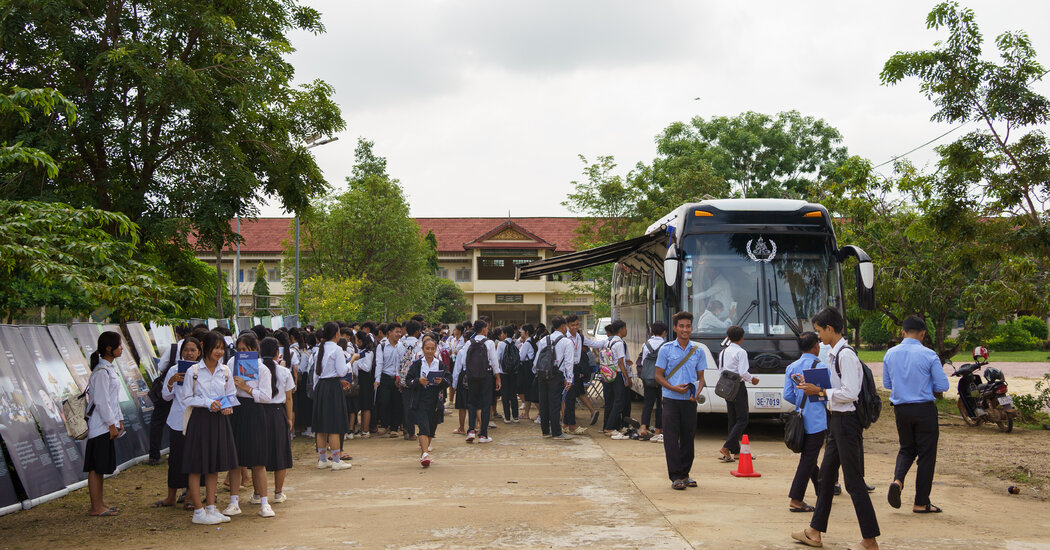 Bus in Cambodia Is a Mobile Museum of Khmer Rouge Crimes