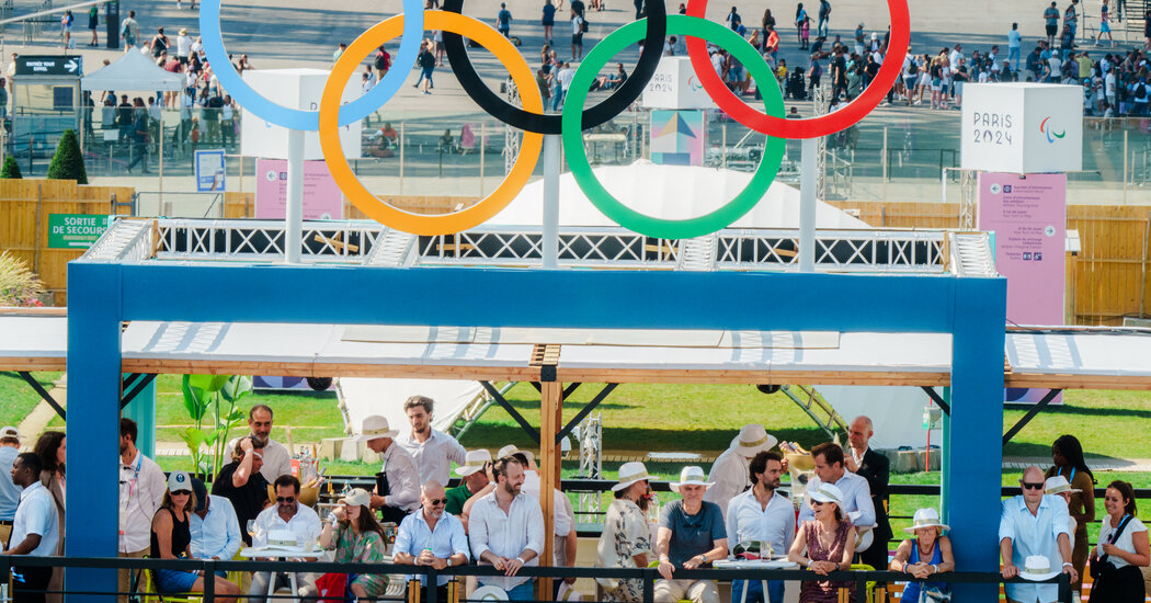 Champagne, Soft Piano and No Lines: Luxe Life at the Olympics