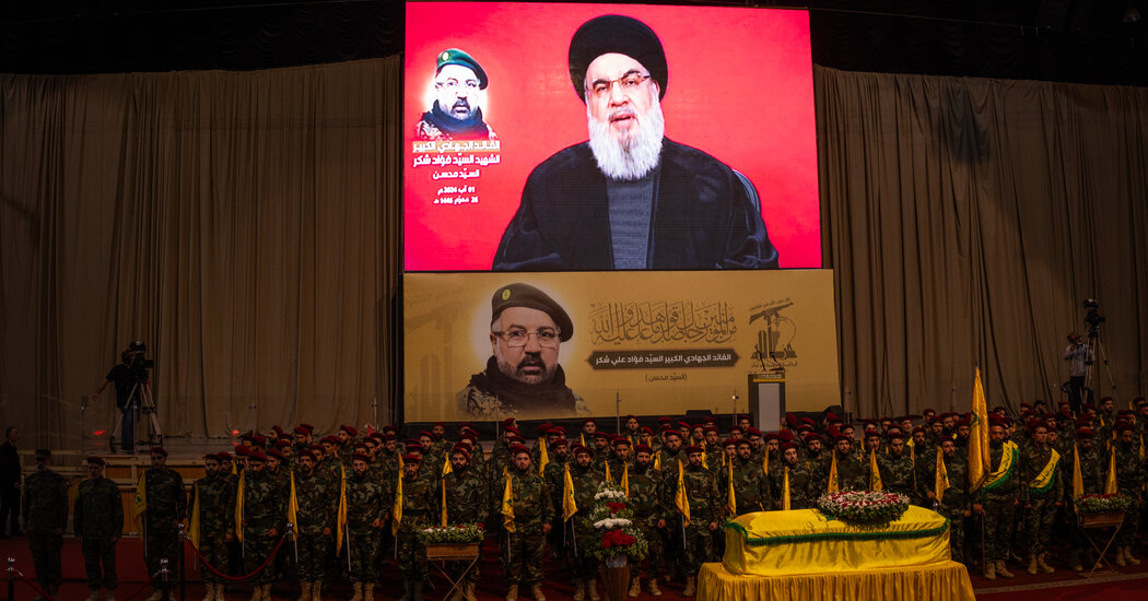 Hezbollah Leader Threatens Retaliation Against Israel After Airstrike Near Beirut