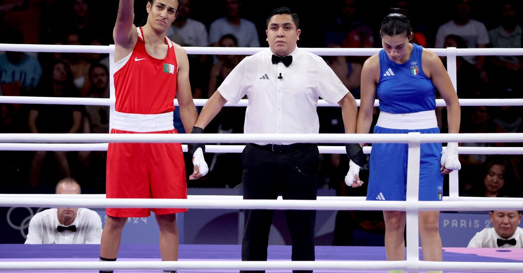 Italian Boxer Angela Carini Quits Olympic Bout, Sparking Gender Furor