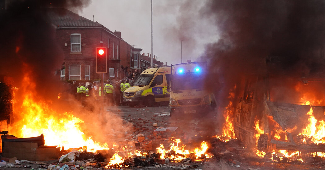 Who Are the Far-Right Groups Behind the U.K. Riots?