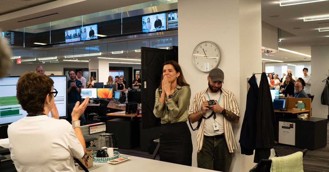 Jubilation at The Wall Street Journal After Evan Gershkovich Is Freed