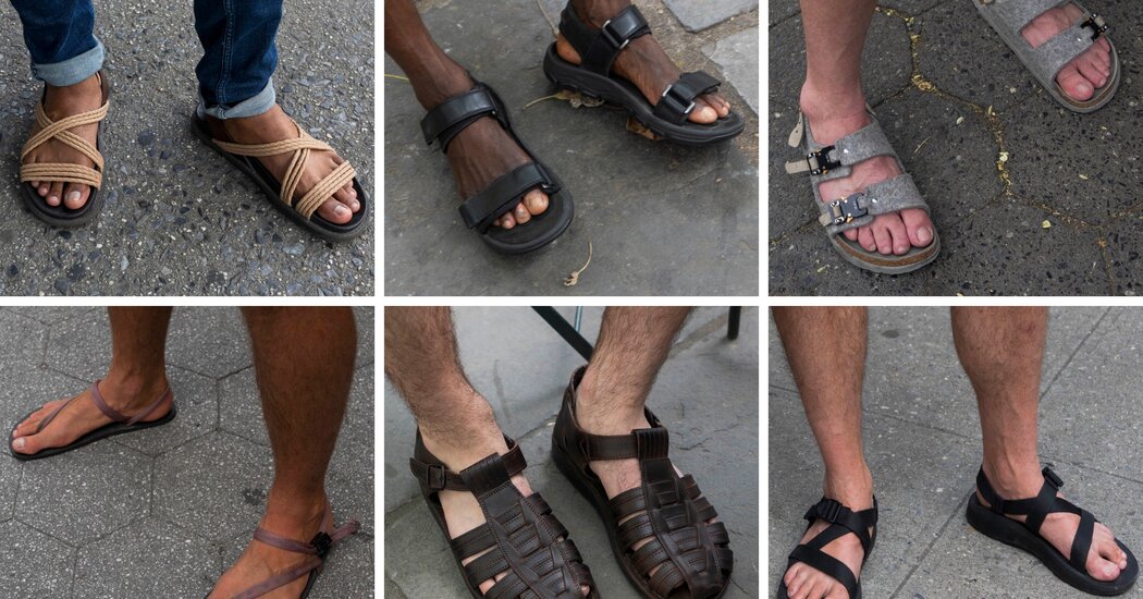 Why Are So Many Men Wearing Sandals in NYC?