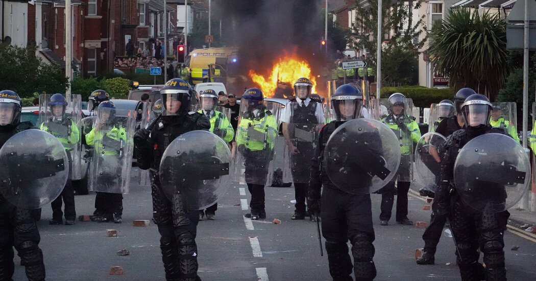 The U.K. Riots Were Fomented Online. Will Social Media Companies Act?