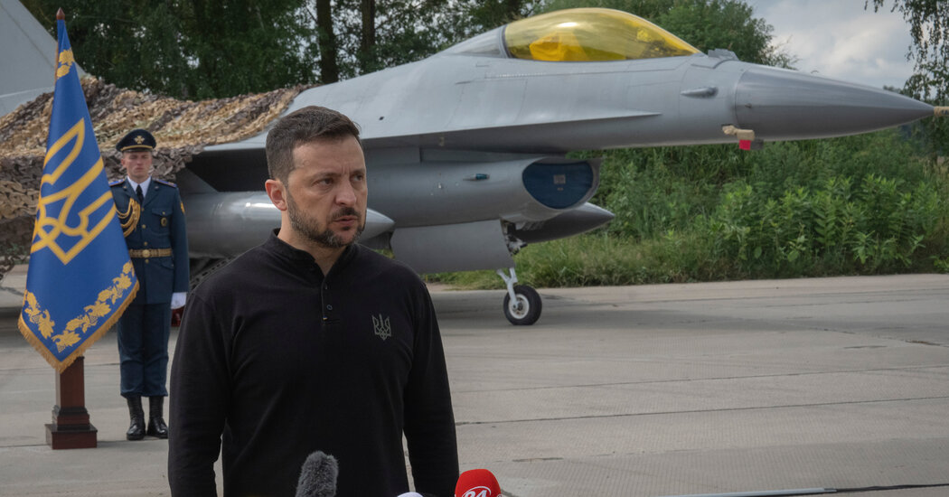 Ukraine Has Received F-16 Fighter Jets, Zelensky Says