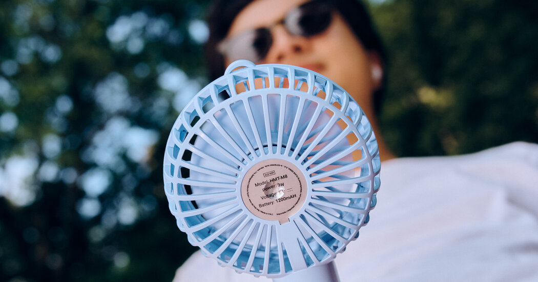 Hand-Held Electric Fans Are a Must-Have as Temperatures Rise