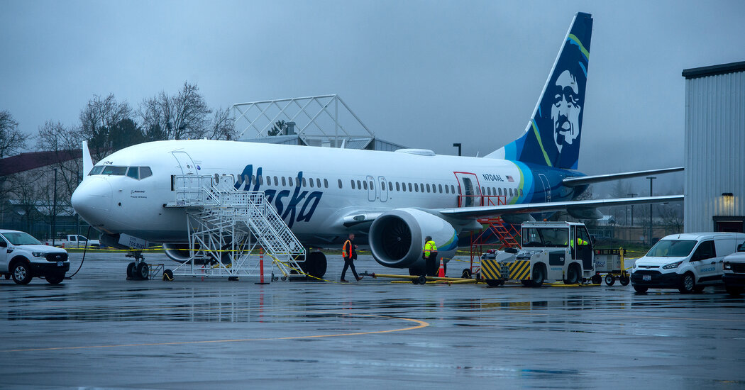 Boeing Says It’s Changing Type of Panel That Blew Off Alaska Airlines Jet