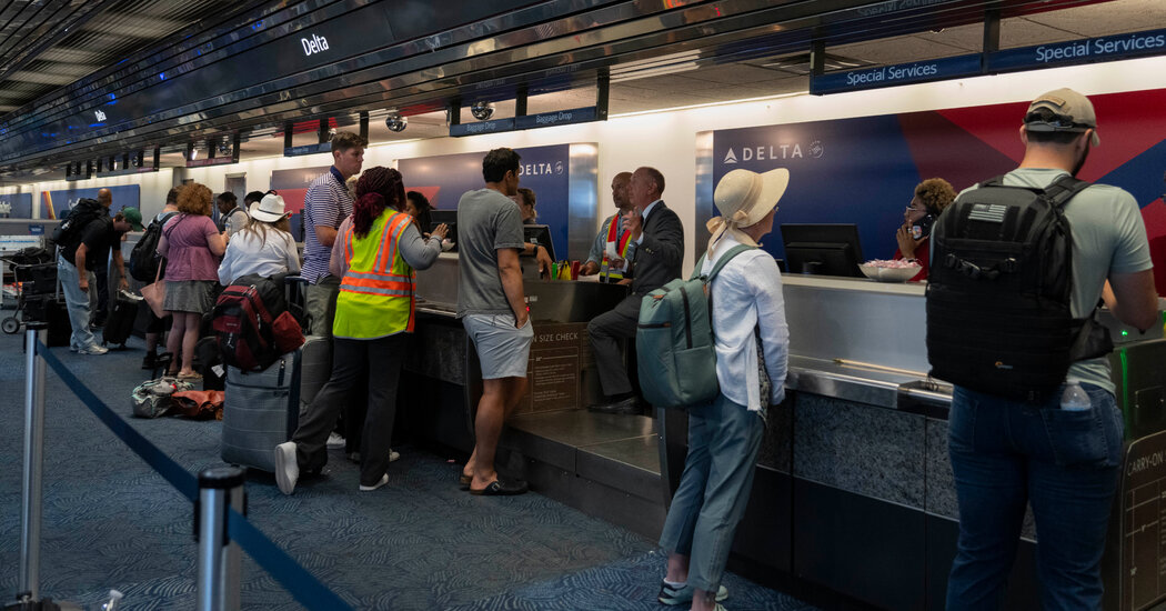 Microsoft Says Delta Was Largely Responsible for Flight Cancellations Amid Tech Outage