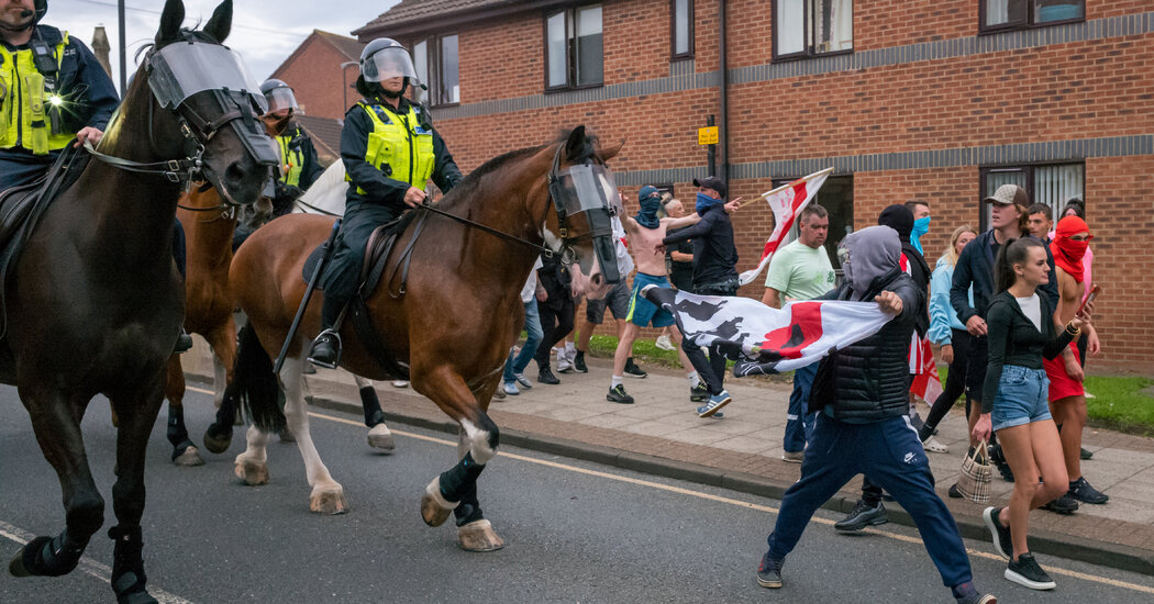 ‘Why Trash Your Own Town?’ An English City Reckons With a Riot.