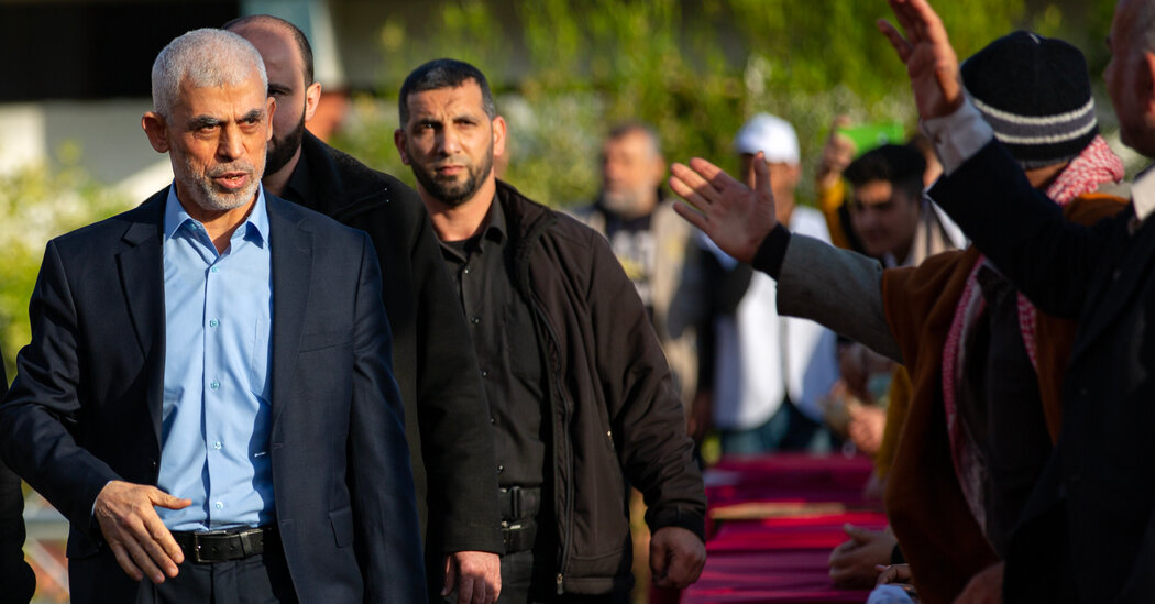 Hamas Names an Architect of Oct. 7 Attacks as New Political Leader