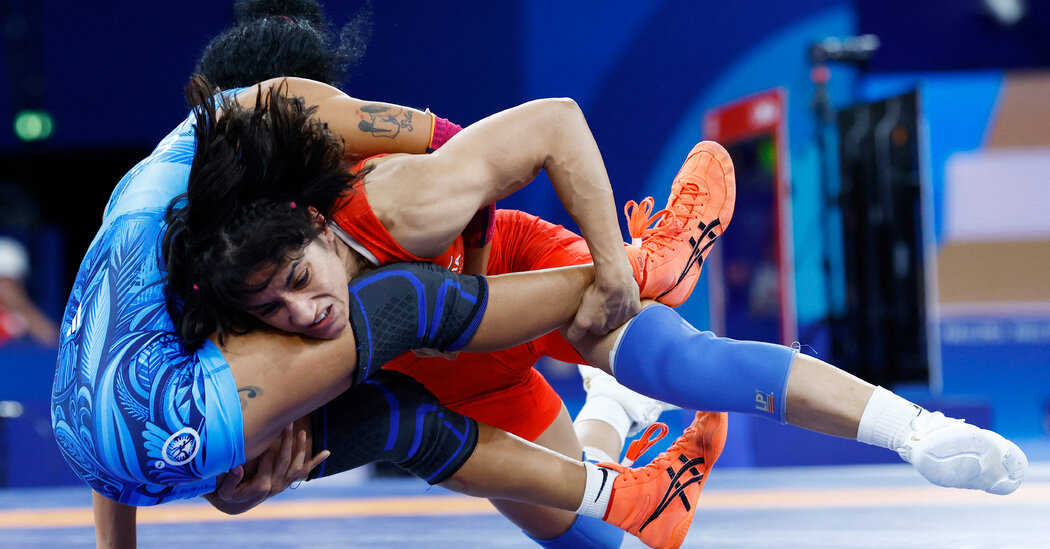 Indian Wrestler Vinesh Phogat Disqualified From Paris Olympics Gold Medal Match