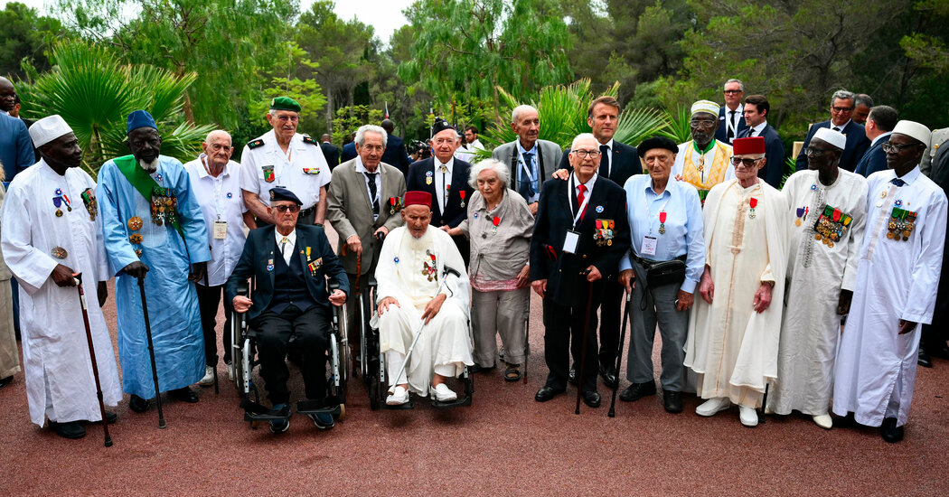 Macron Honors African Soldiers Who Helped Liberate France in World War II