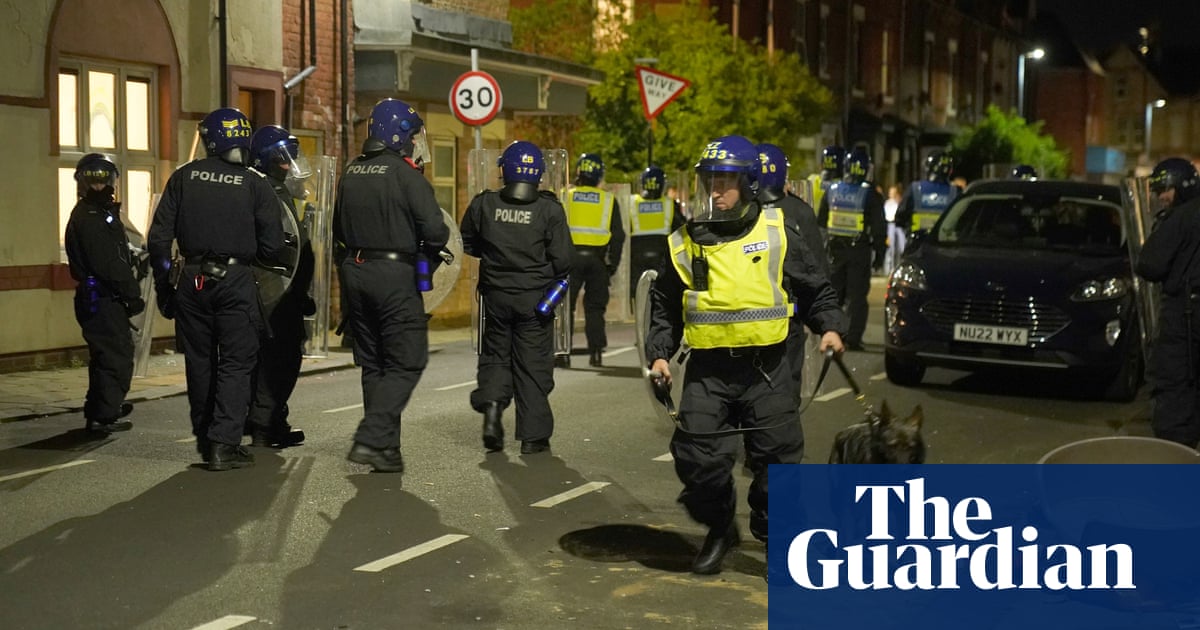 Boy, 11, arrested on suspicion of arson and seven men charged over Hartlepool rioting | UK news