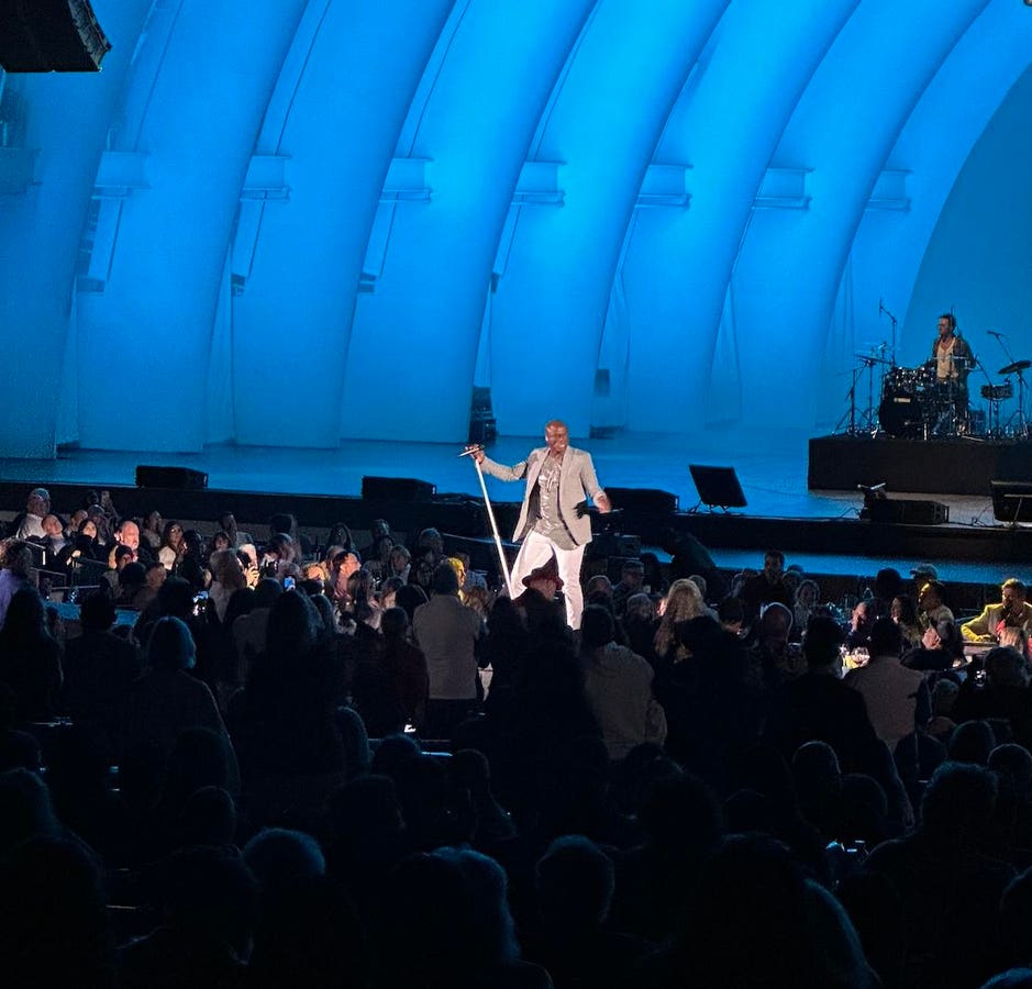 Seal Gets Up Close And Very Personal With Fans At The Hollywood Bowl