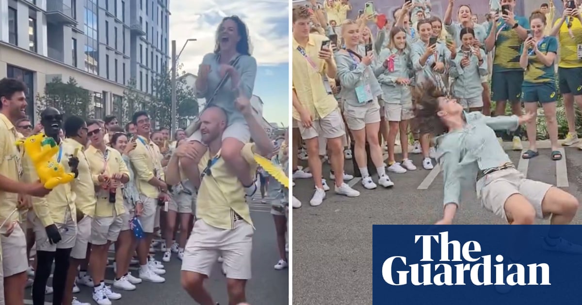 Raygun breaks out kangaroo hop as Olympics end while athletes and politicians hit back at ‘haters’ | Paris Olympic Games 2024