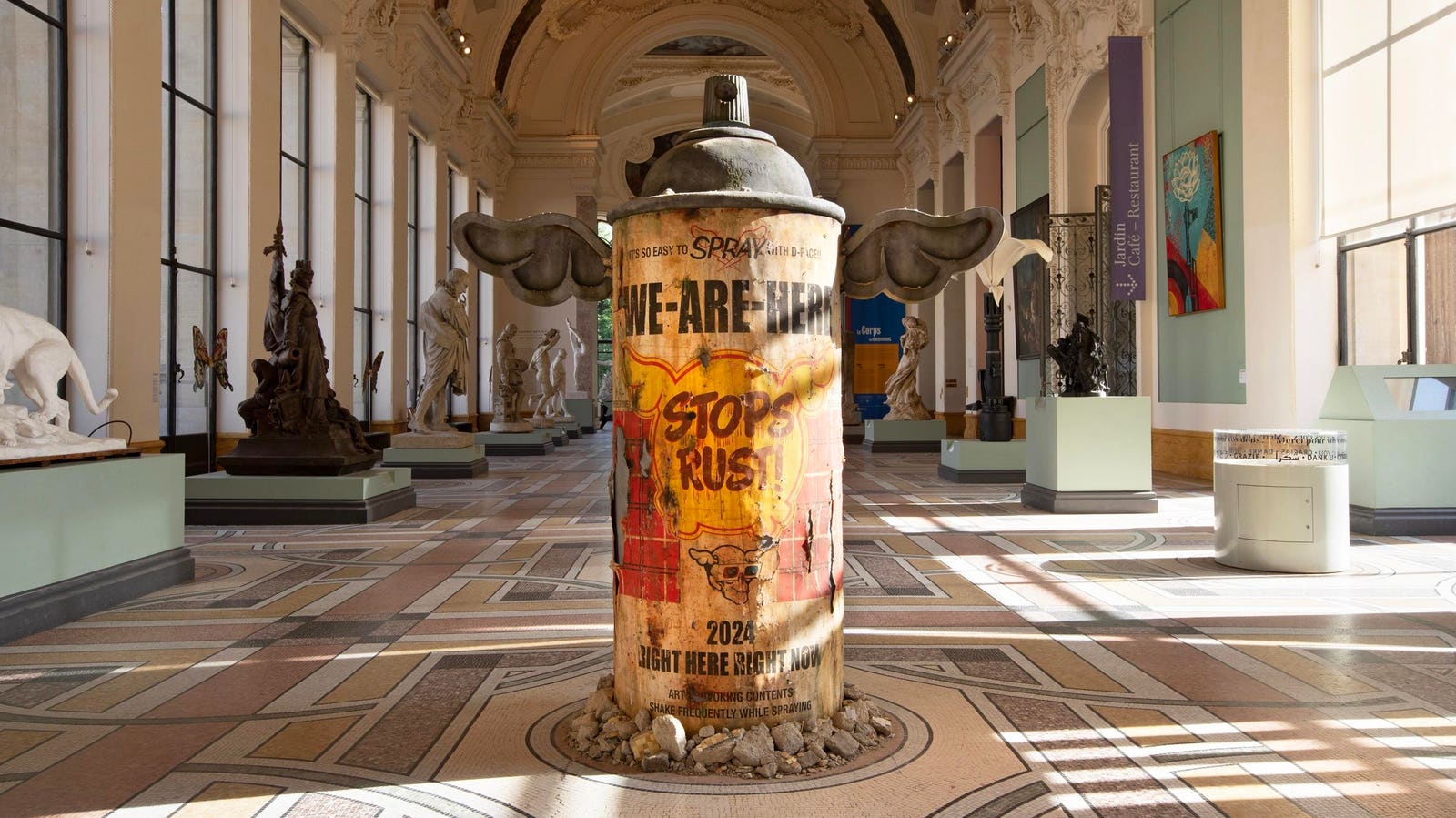 The Petit Palais Museum In Paris Presents Street Art For The Very First Time