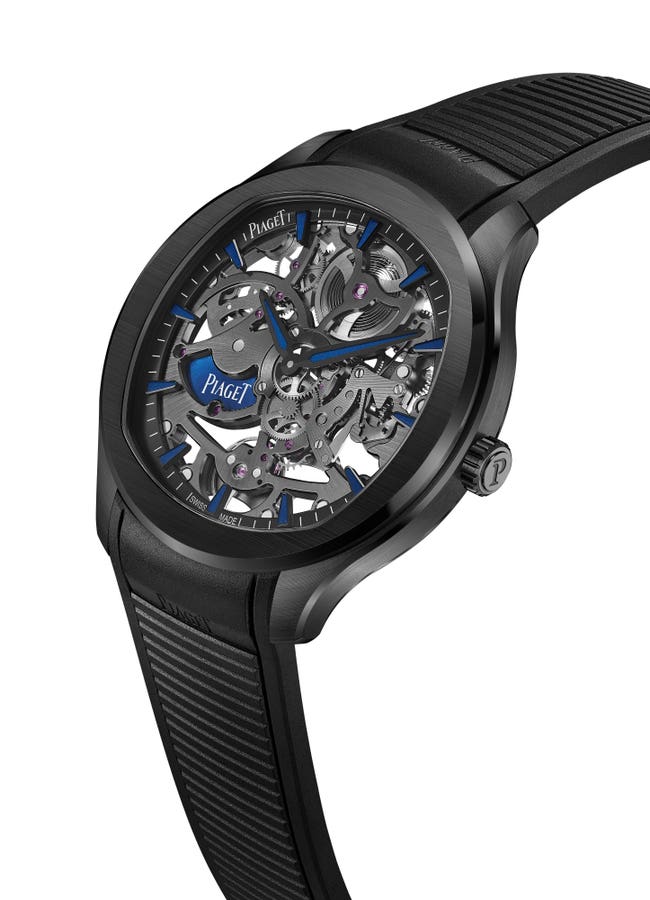 Piaget Unveils First Polo Skeleton Ceramic Watch