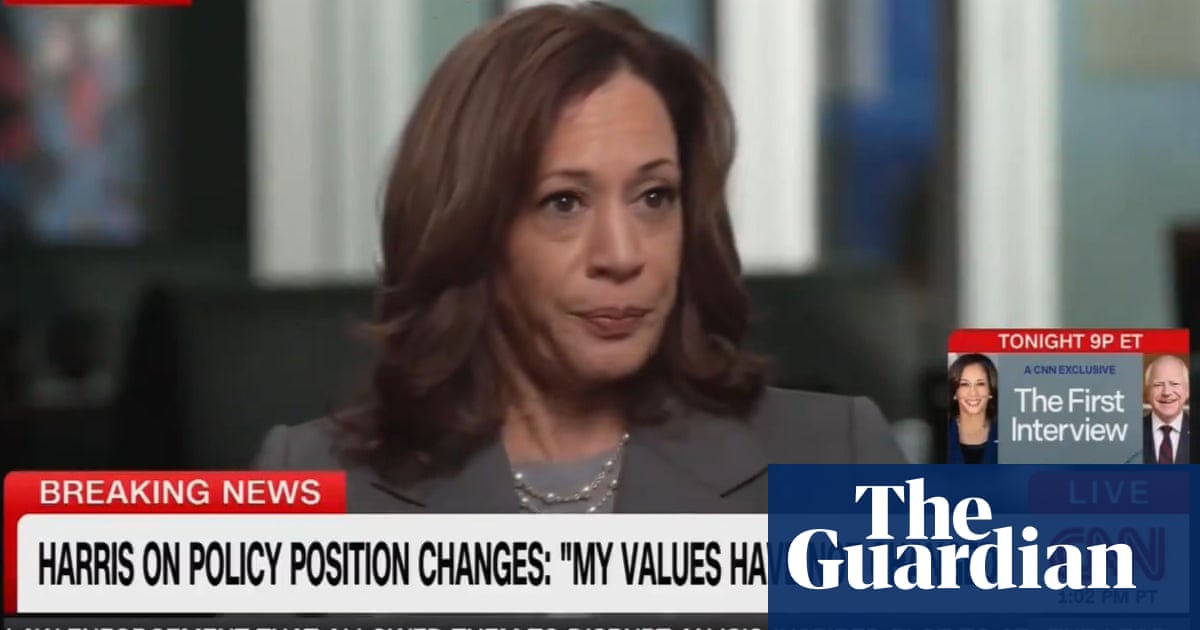 Friday briefing: What we learned from Kamala Harris’ appearance on CNN | Kamala Harris