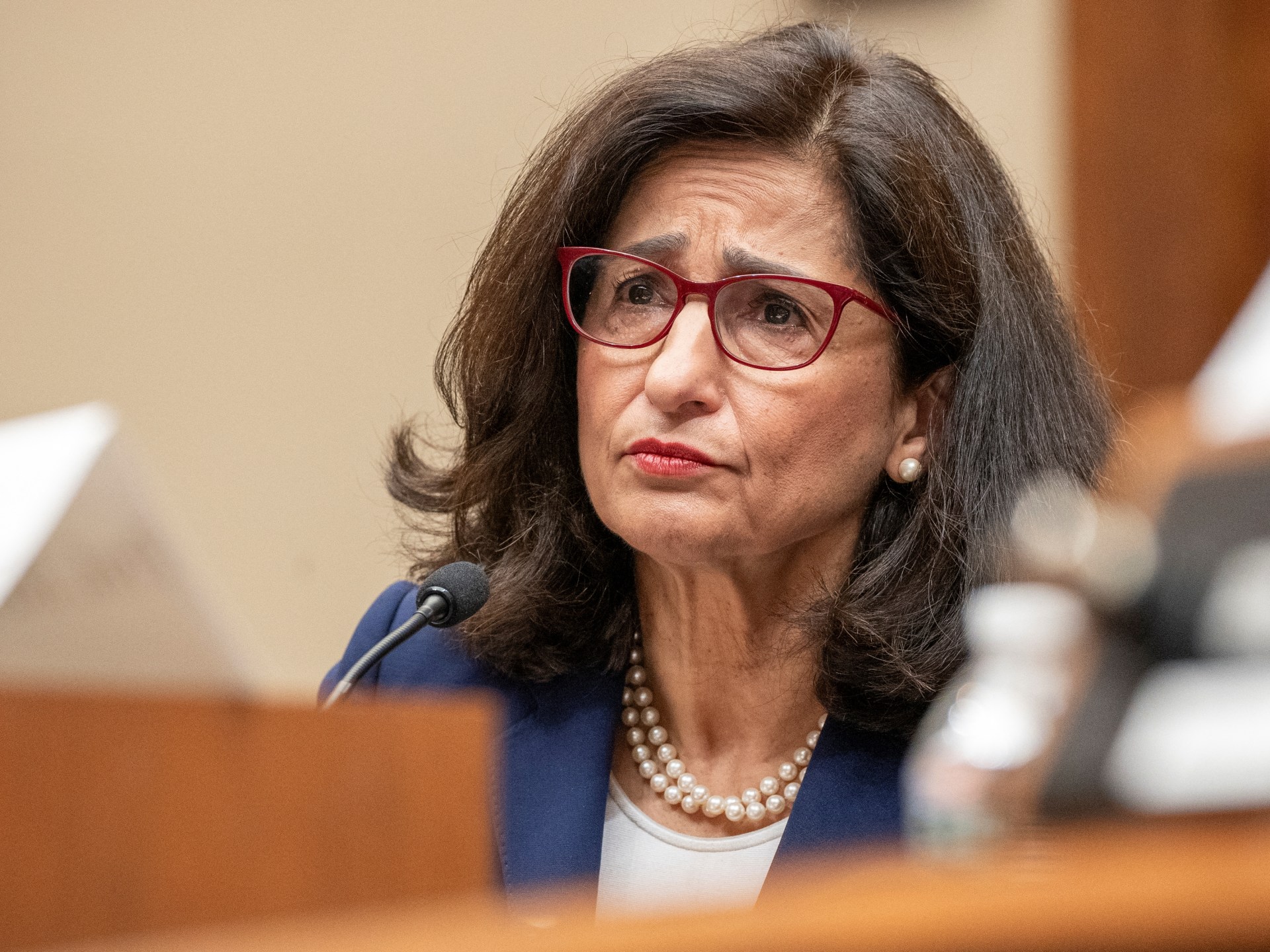 Minouche Shafik resigns as Columbia president after tumultuous year | Protests News