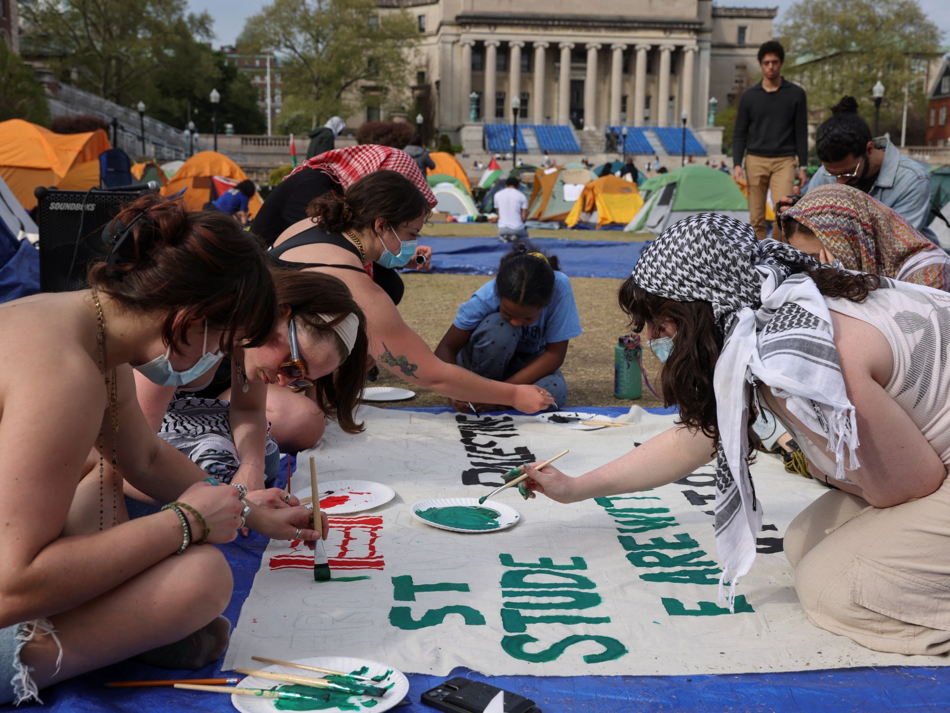 ‘Vindicated’: Columbia University’s Gaza protesters react as Shafik resigns | Gaza News