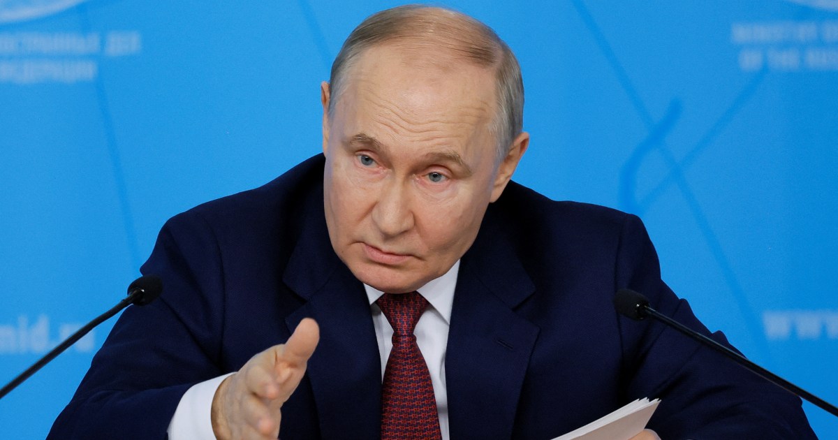 Putin says Ukraine will ‘receive a worthy response’ over Kursk incursion | Russia-Ukraine war News