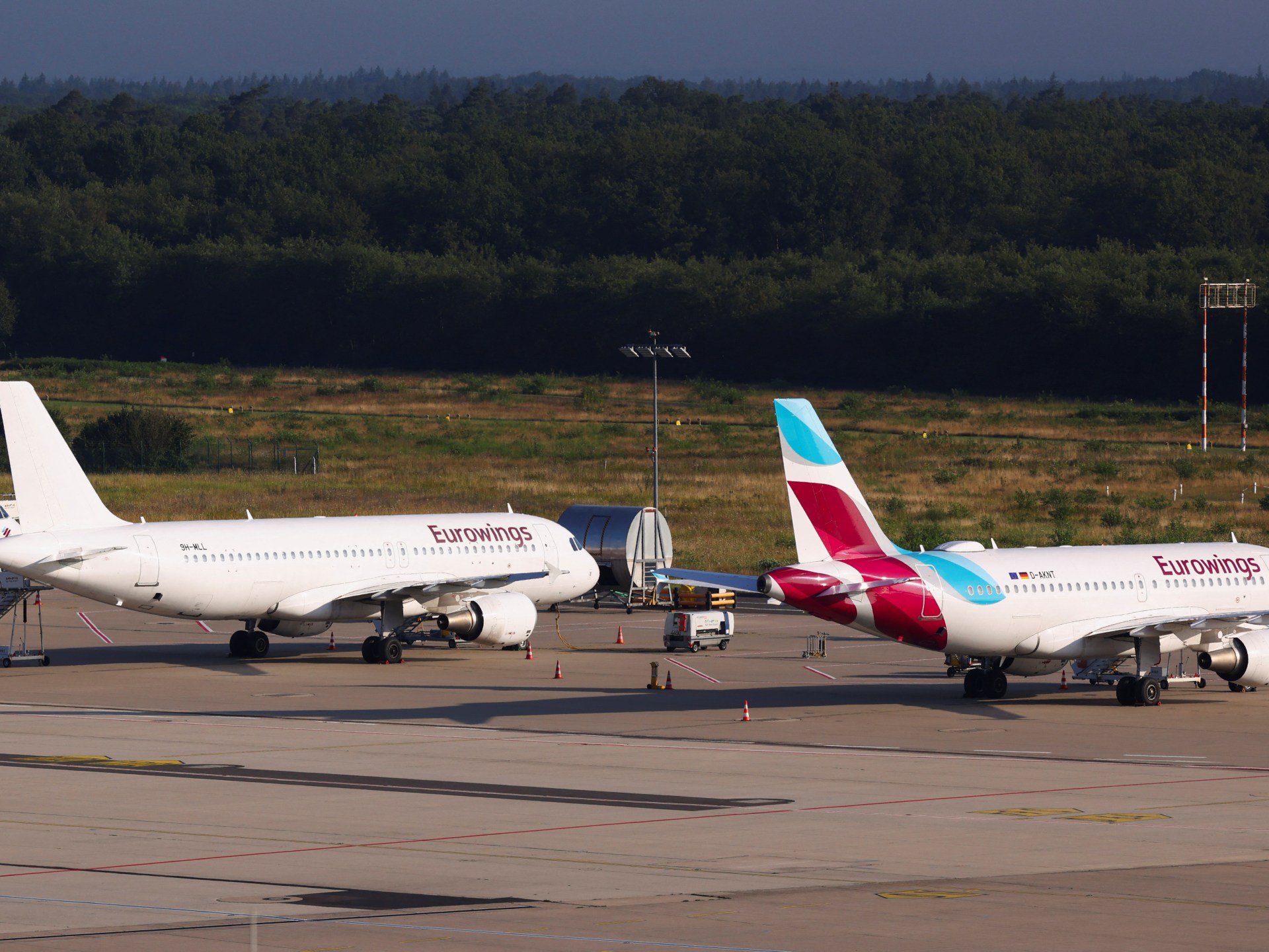 Climate activists protest at four German airports, halting traffic | Protests News