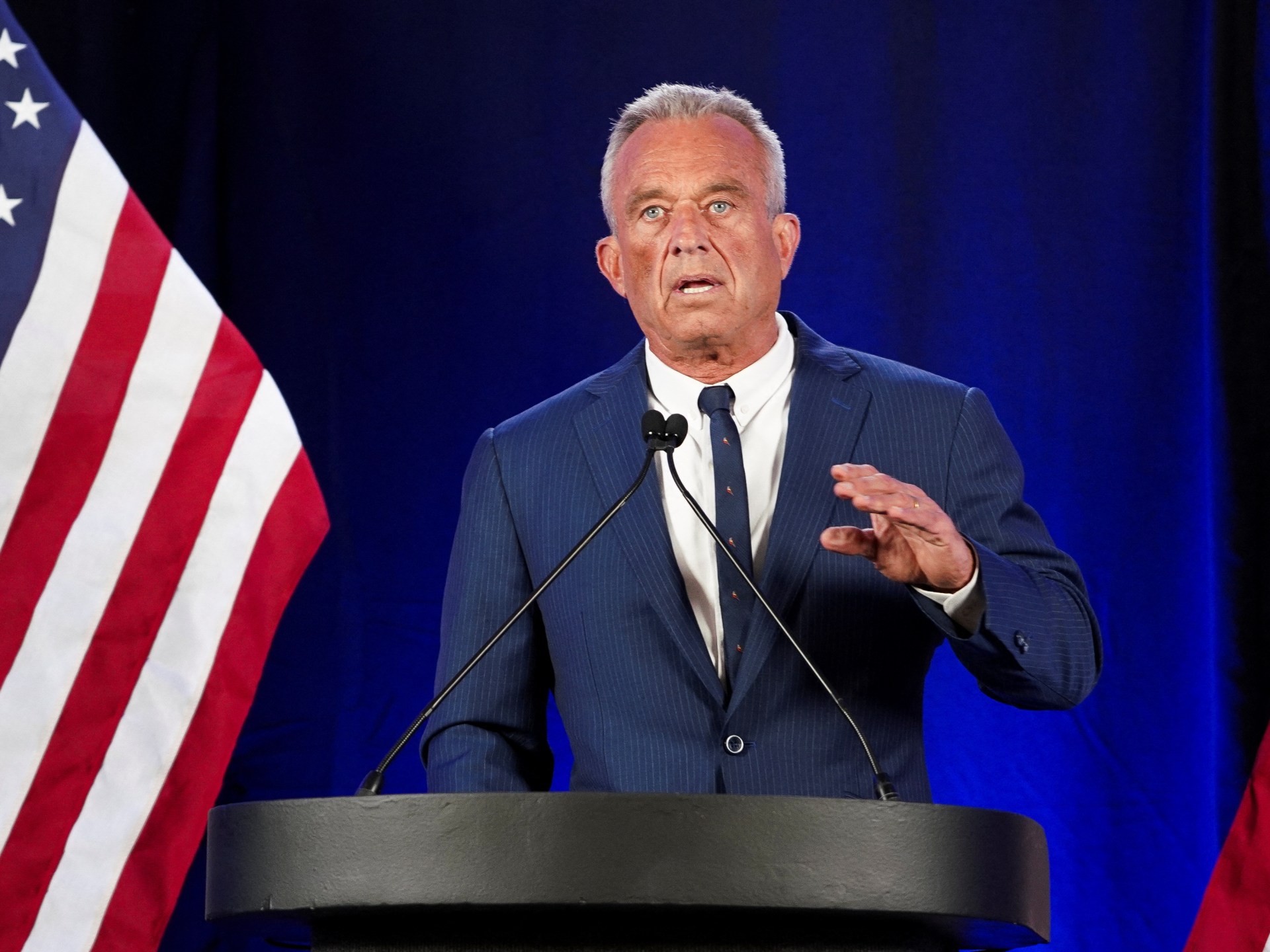 Third-party candidate Robert F Kennedy Jr suspends US presidential bid | US Election 2024 News