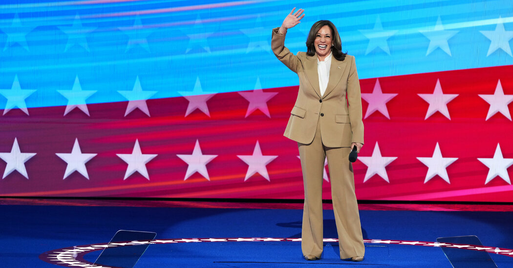 Kamala Harris’s Tan Suit Surprise